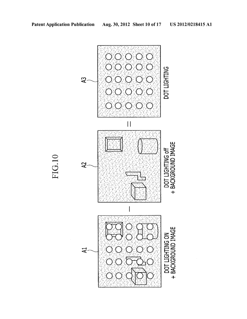 IMAGING INTRUSION DETECTION SYSTEM AND METHOD USING DOT LIGHTING - diagram, schematic, and image 11