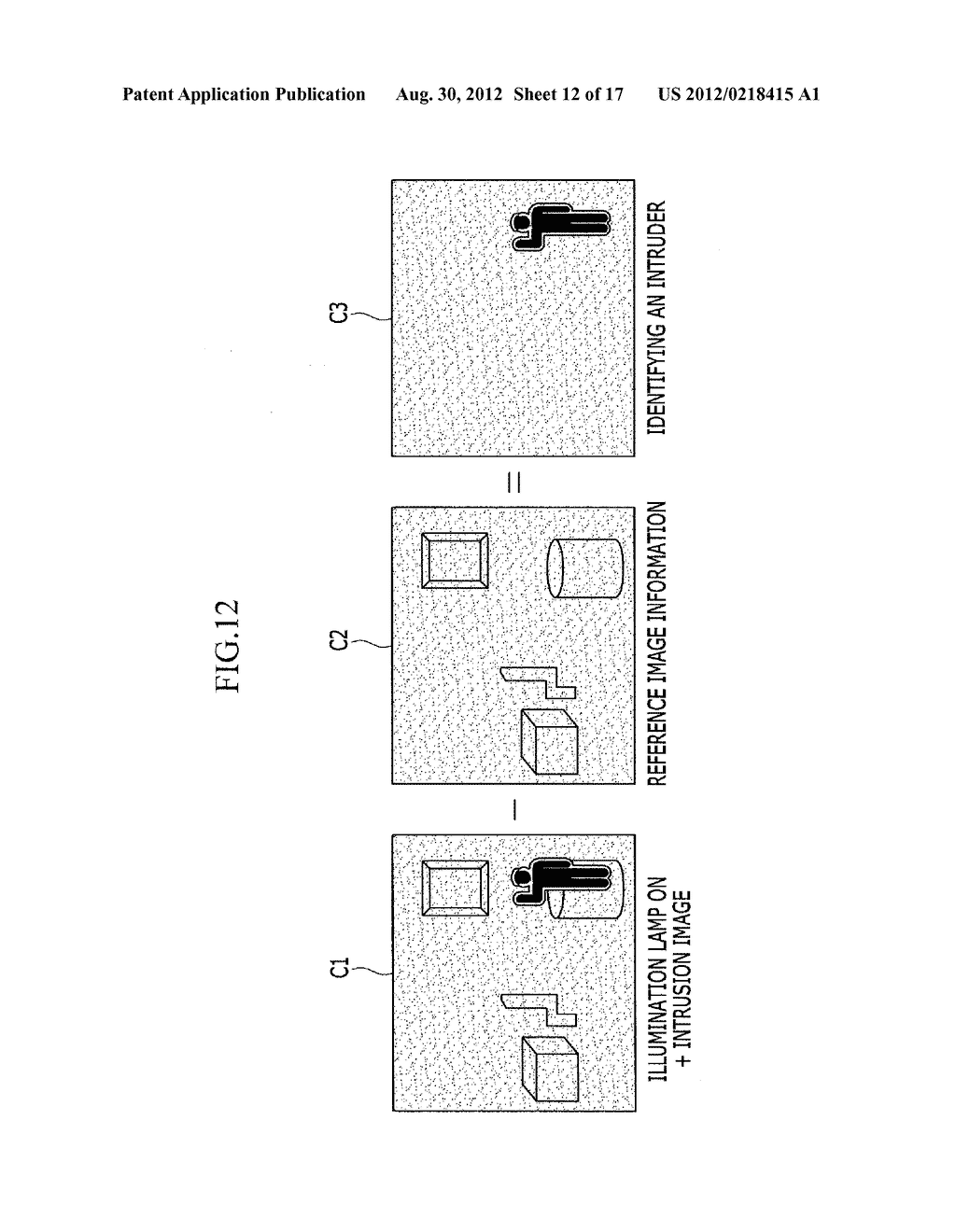 IMAGING INTRUSION DETECTION SYSTEM AND METHOD USING DOT LIGHTING - diagram, schematic, and image 13