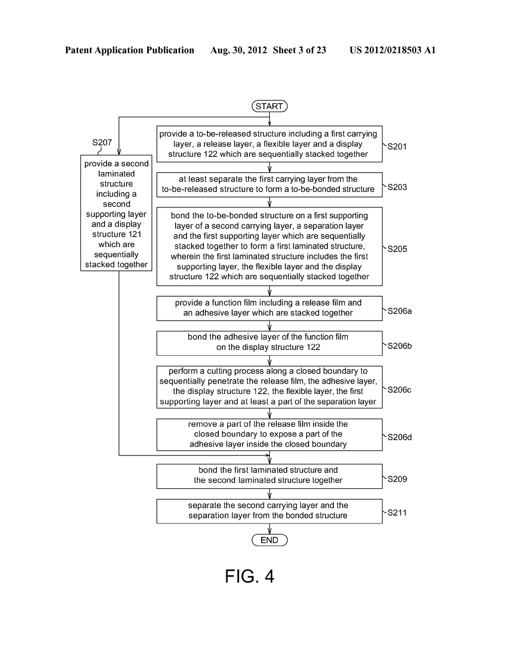 DISPLAY AND METHOD FOR MANUFACTURING THE SAME - diagram, schematic, and image 04