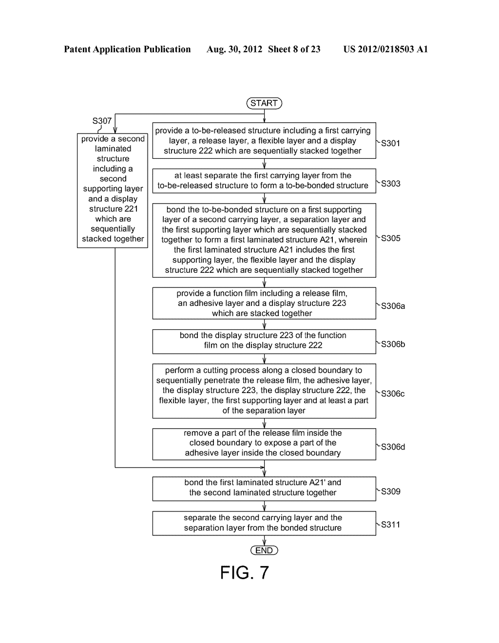 DISPLAY AND METHOD FOR MANUFACTURING THE SAME - diagram, schematic, and image 09