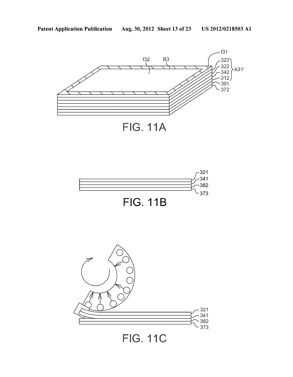 DISPLAY AND METHOD FOR MANUFACTURING THE SAME - diagram, schematic, and image 14