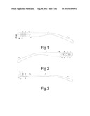 BAR FOR SPECTACLES AND SPECTACLES COMPRISING THIS BAR diagram and image