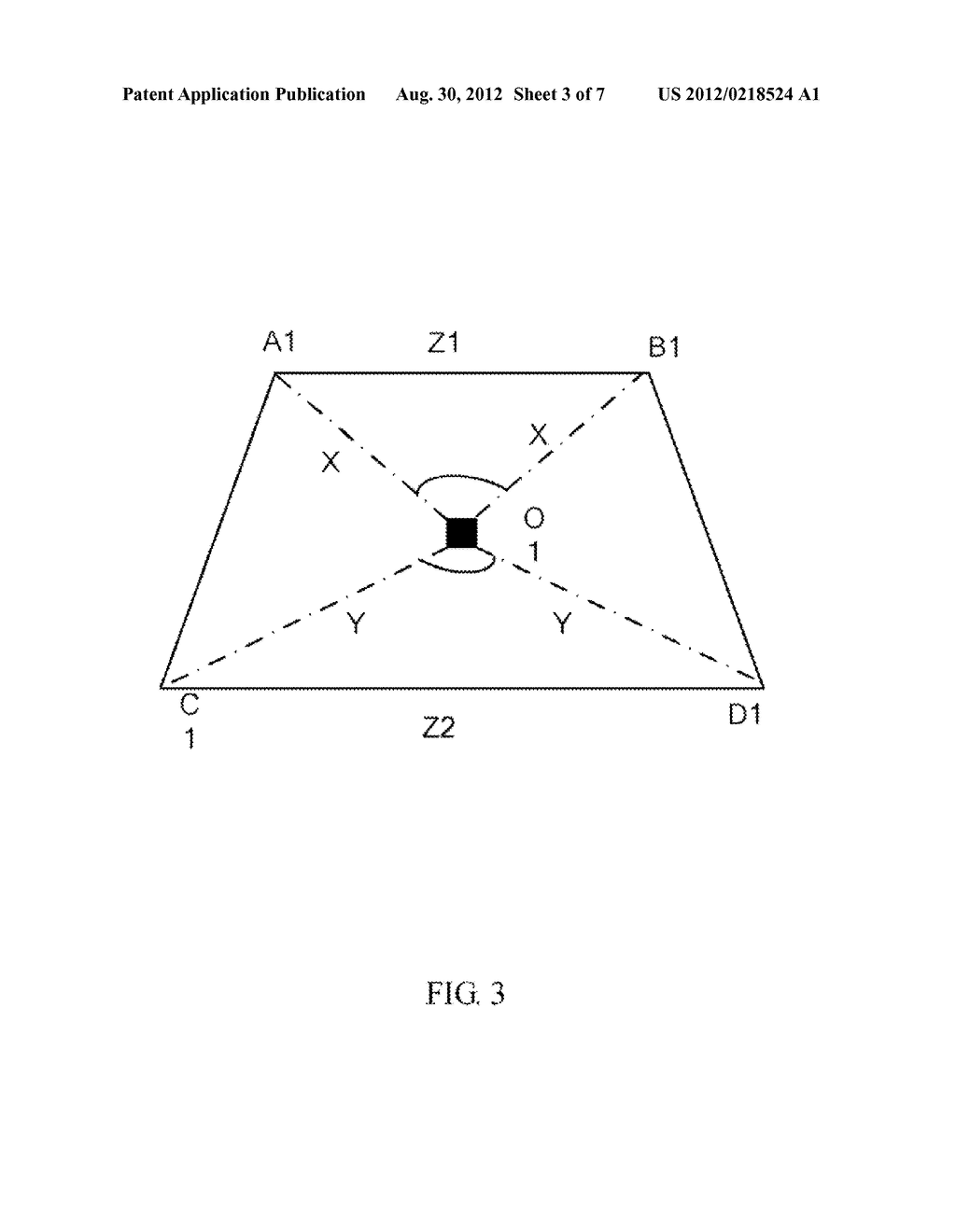 PROJECTOR AND METHOD FOR CORRECTING KEYSTONE DISTORTION - diagram, schematic, and image 04