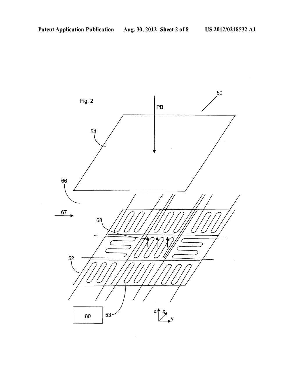 GAS MANIFOLD, MODULE FOR A LITHOGRAPHIC APPARATUS, LITHOGRAPHIC APPARATUS     AND DEVICE MANUFATURING METHOD - diagram, schematic, and image 03