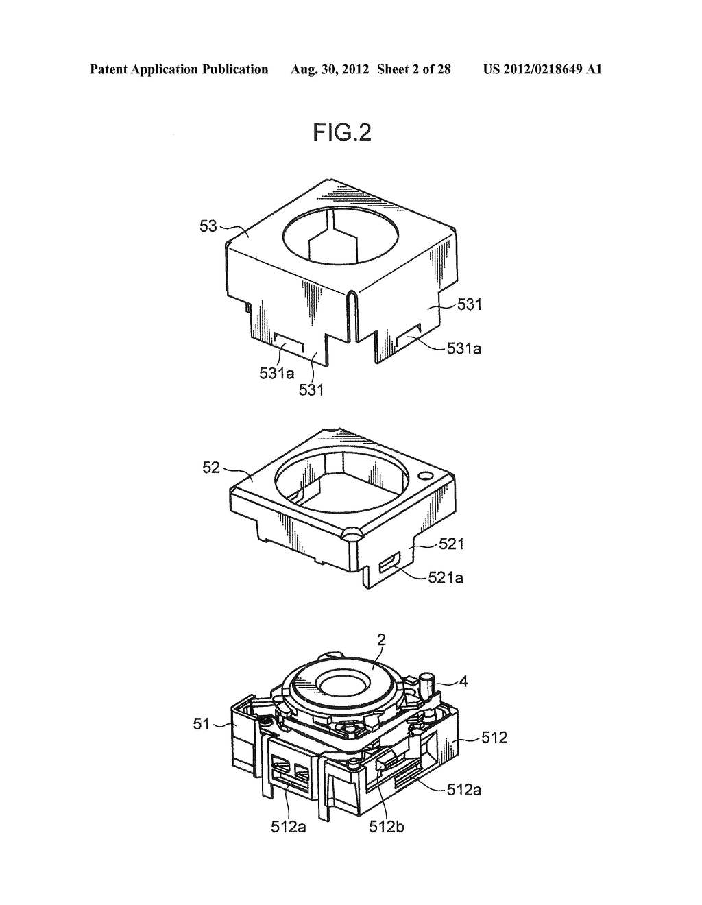 IMAGE PICKUP DEVICE, METHOD FOR MANUFACTURING IMAGE PICKUP DEVICE, AND     ADJUSTING JIG FOR IMAGE PICKUP DEVICE - diagram, schematic, and image 03