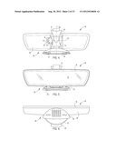 REARVIEW DEVICE SUPPORT ASSEMBLY diagram and image