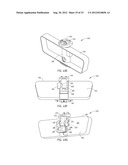 REARVIEW DEVICE SUPPORT ASSEMBLY diagram and image