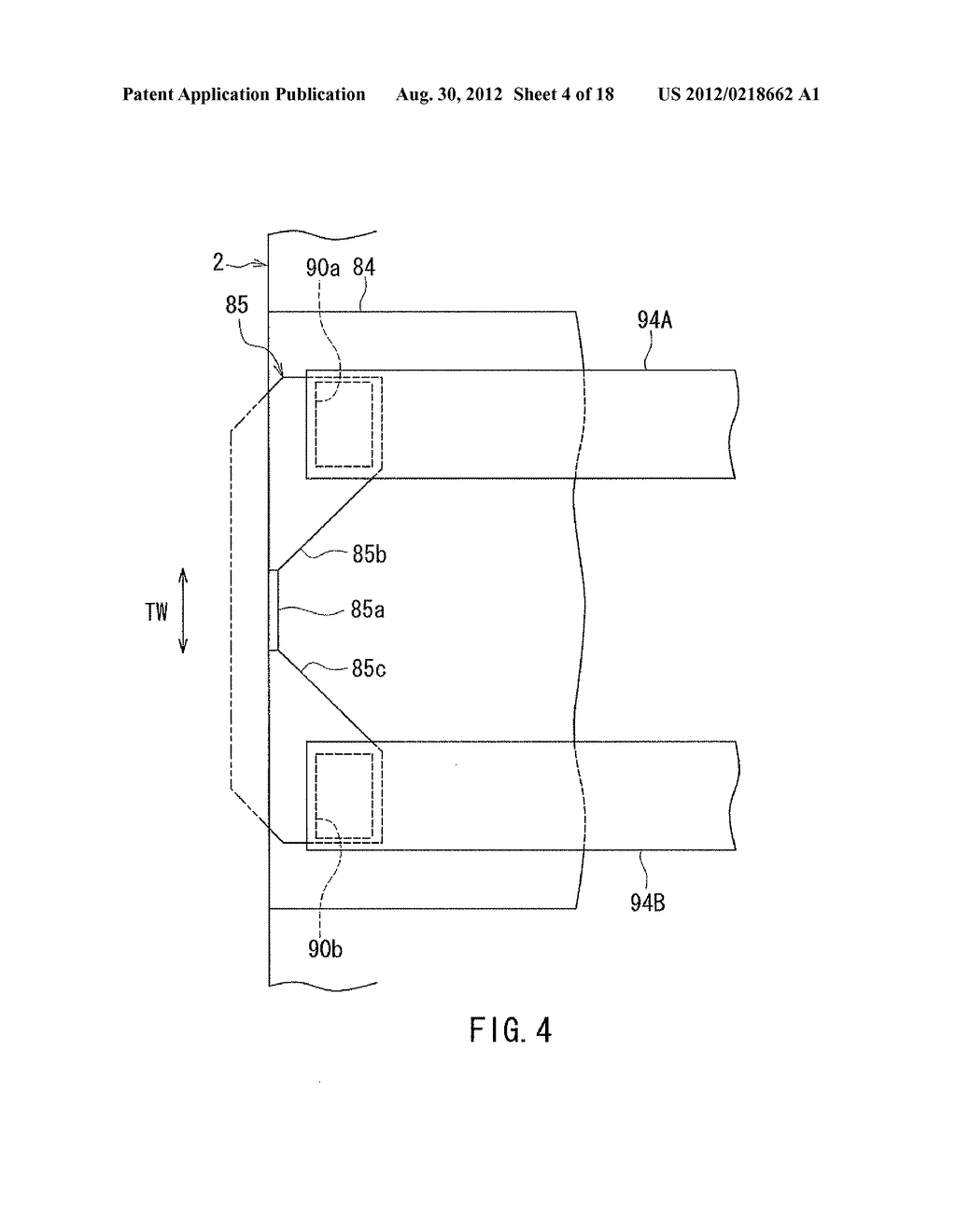 MAGNETIC HEAD FOR PERPENDICULAR MAGNETIC RECORDING THAT INCLUDES A SENSOR     FOR DETECTING CONTACT WITH A RECORDING MEDIUM - diagram, schematic, and image 05