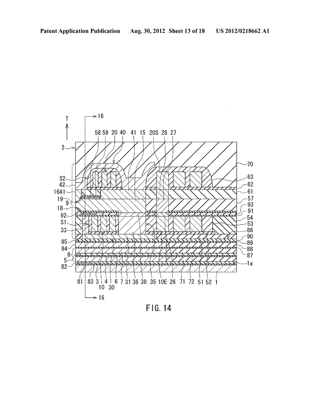 MAGNETIC HEAD FOR PERPENDICULAR MAGNETIC RECORDING THAT INCLUDES A SENSOR     FOR DETECTING CONTACT WITH A RECORDING MEDIUM - diagram, schematic, and image 14