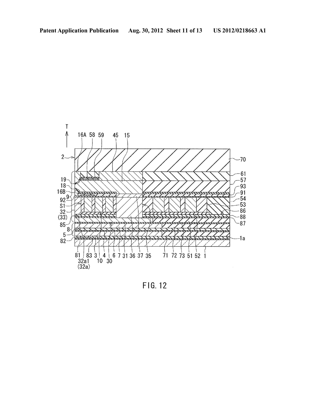 MAGNETIC HEAD FOR PERPENDICULAR MAGNETIC RECORDING THAT INCLUDES A SENSOR     FOR DETECTING CONTACT WITH A RECORDING MEDIUM - diagram, schematic, and image 12