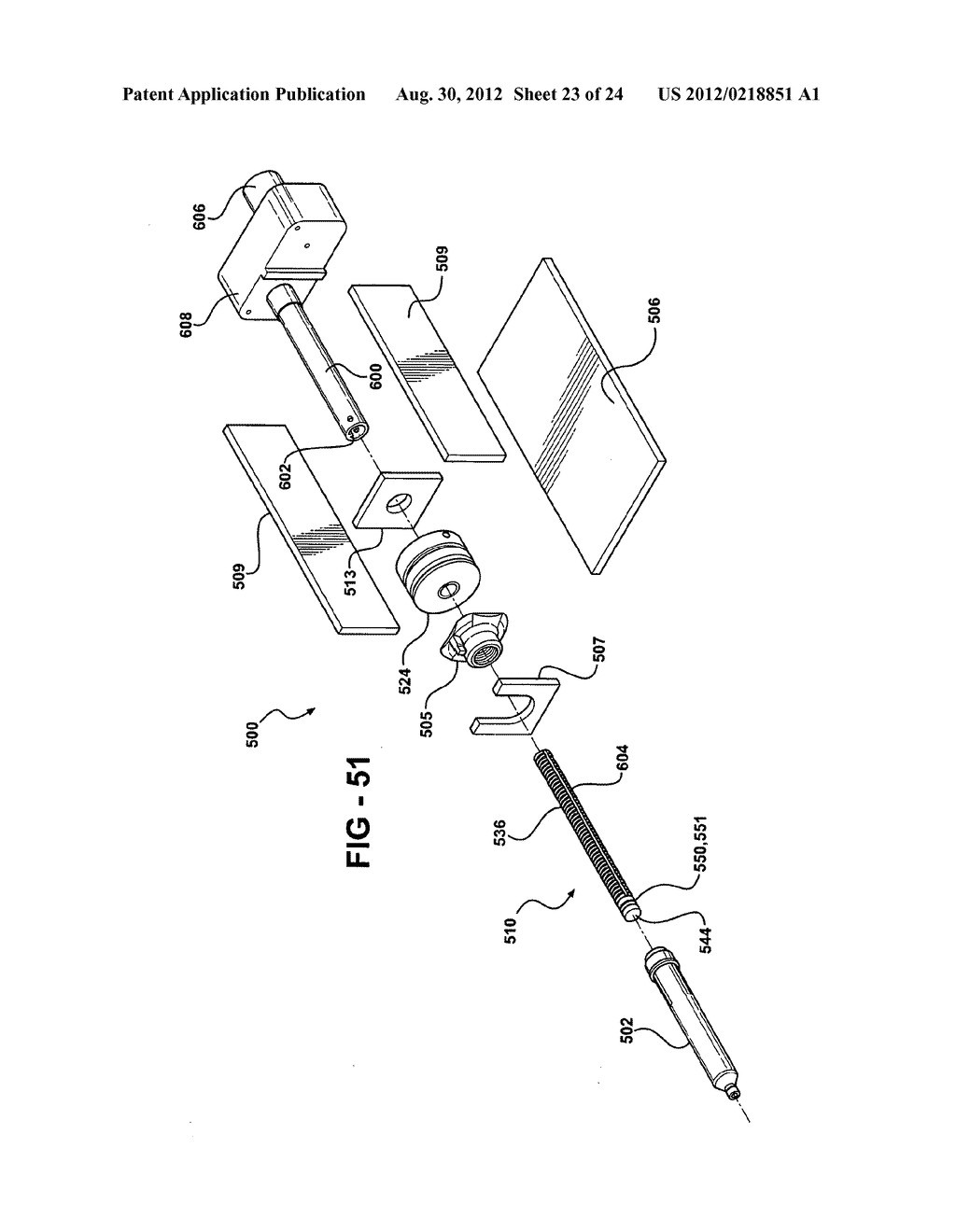 MOTORIZED BONE CEMENT MIXING AND DELIVERY SYSTEM WITH A FLEXIBLE DELIVERY     EXTENSION TUBE AND ENLARGED CONNECTOR FOR DELIVERING CEMENT INTO LIVING     TISSUE - diagram, schematic, and image 24