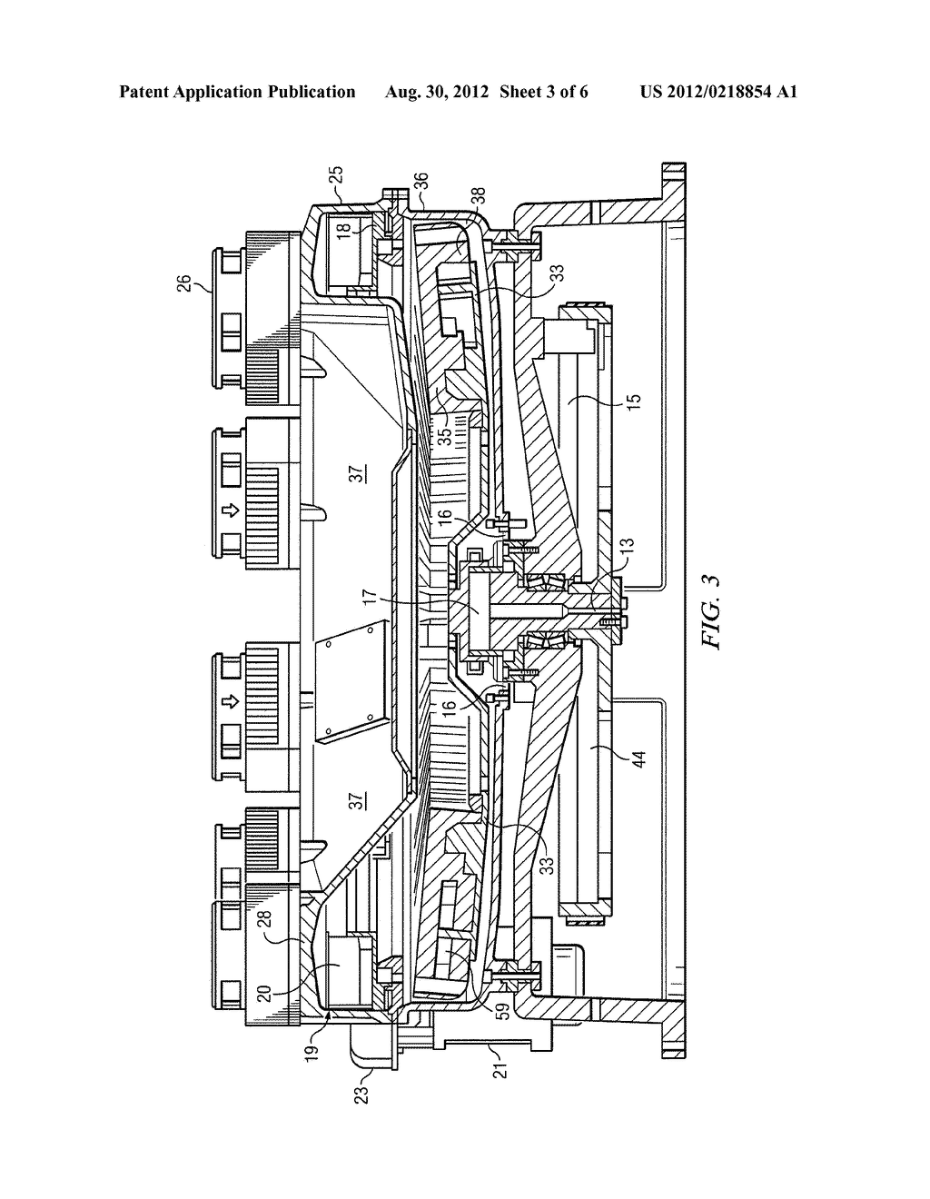 Rotary Reagent Tray Assembly and Method of Mixing Solid-Phase Reagents - diagram, schematic, and image 04