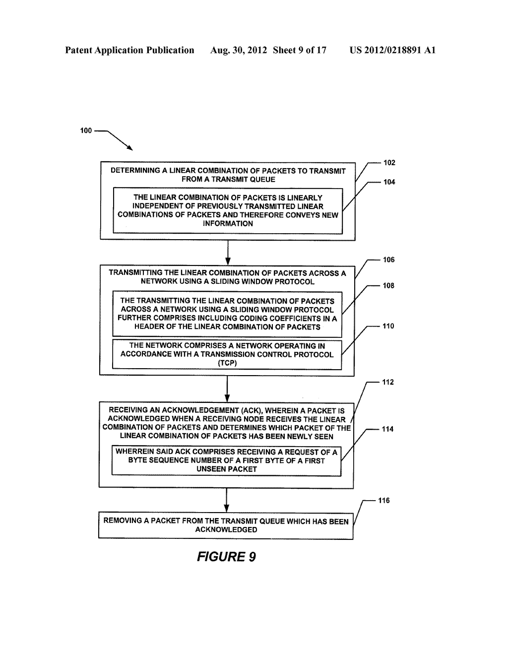 METHOD AND APPARATUS PROVIDING NETWORK CODING BASED FLOW CONTROL - diagram, schematic, and image 10