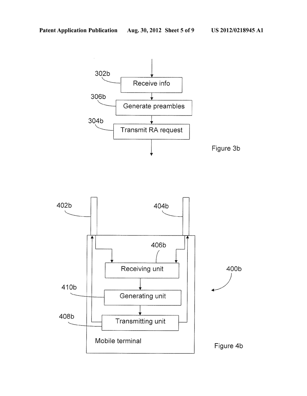 Method and Arrangement for Random Access Diversity - diagram, schematic, and image 06