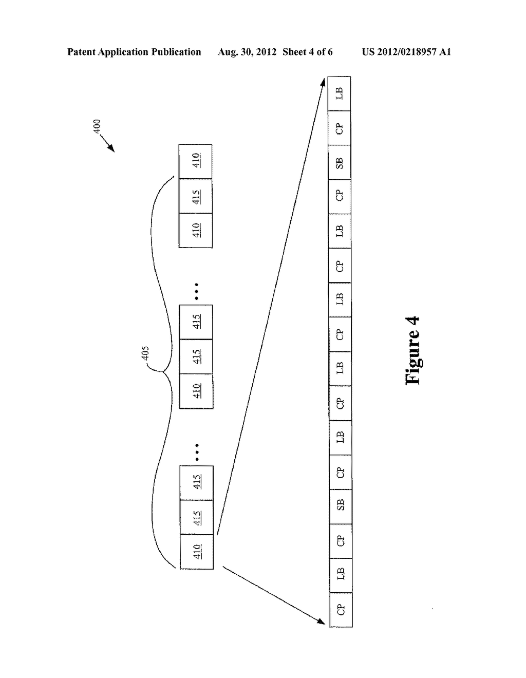 METHOD AND APPARATUS FOR MULTIPLEXING CODE DIVISION MULTIPLE ACCESS AND     SINGLE CARRIER FREQUENCY DIVISION MULTIPLE ACCESS TRANSMISSIONS - diagram, schematic, and image 05