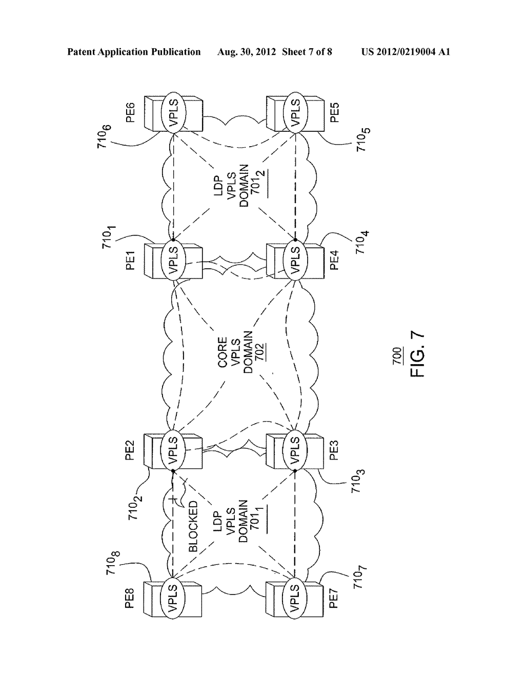 GENERALIZED MULTI-HOMING FOR VIRTUAL PRIVATE LAN SERVICES - diagram, schematic, and image 08