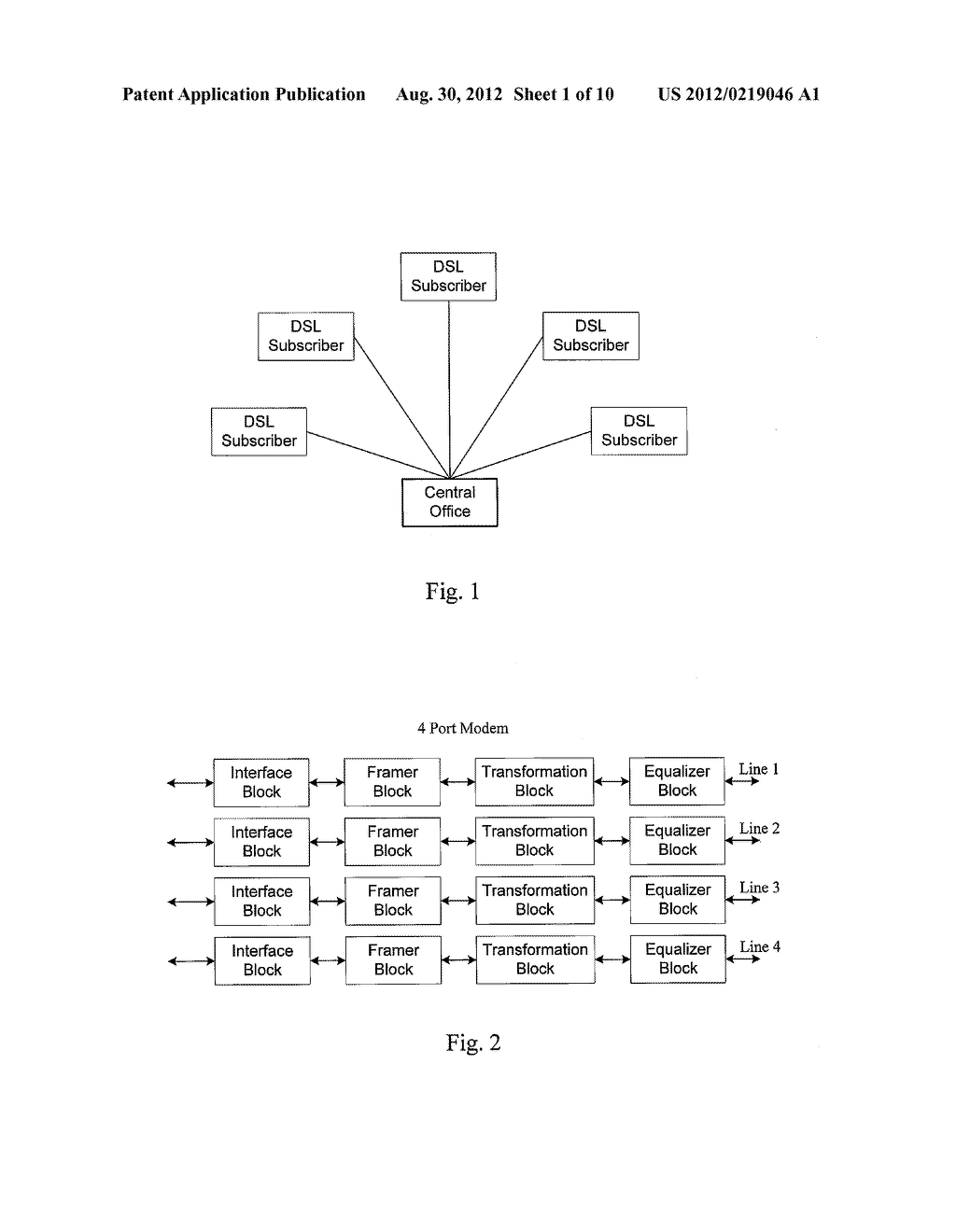 MULTIMODE MULTICARRIER MODEM SYSTEM AND METHOD OF COMMUNICATION OVER THE     SAME - diagram, schematic, and image 02