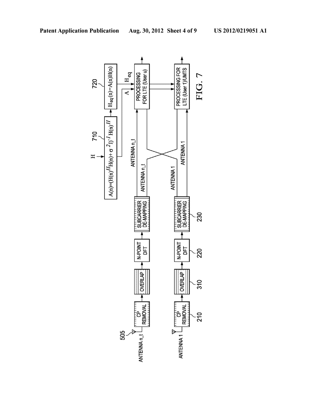 Method and Device for Inter-Chip and Inter-Antenna Interference     Cancellation - diagram, schematic, and image 05