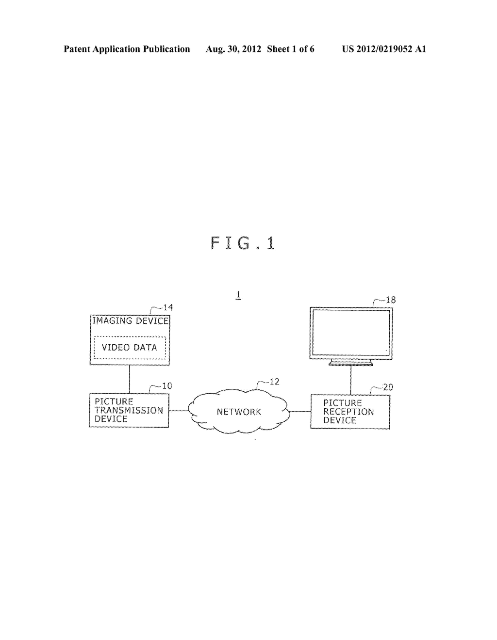 PICTURE TRANSMISSION DEVICE, PICTURE TRANSMISSION METHOD, AND PROGRAM - diagram, schematic, and image 02