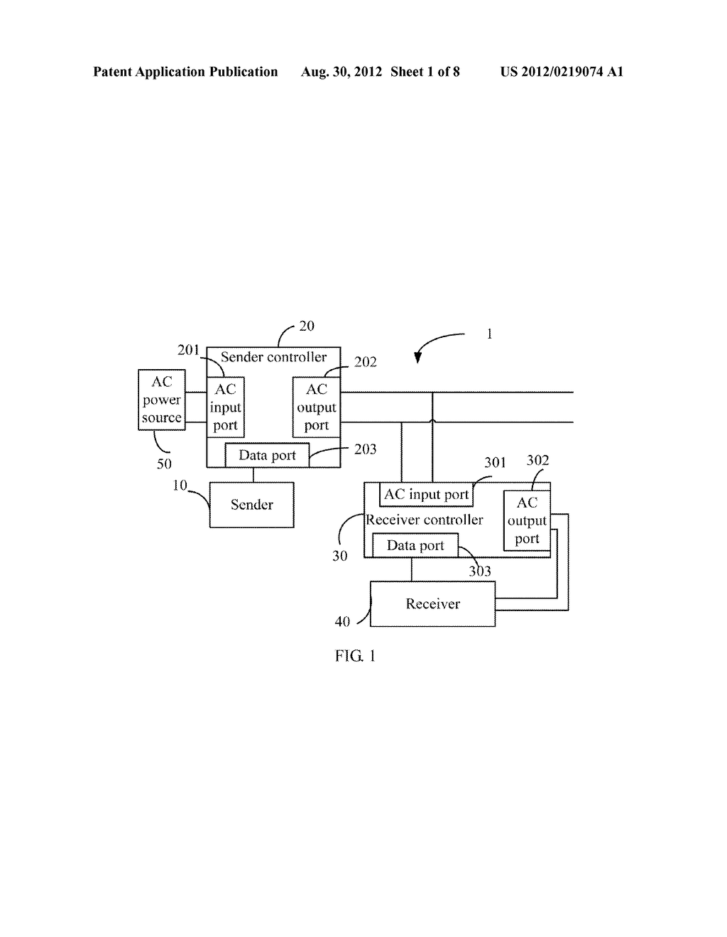 DATA TRANSMISSION SYSTEM BASED ON A POWER LINE - diagram, schematic, and image 02