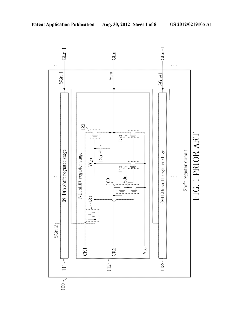 SHIFT REGISTER CIRCUIT - diagram, schematic, and image 02