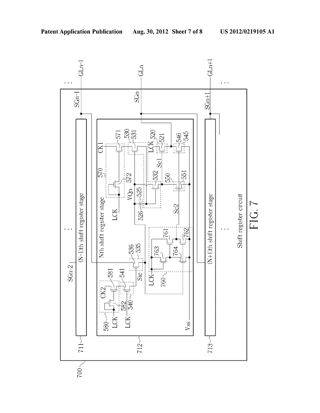 SHIFT REGISTER CIRCUIT - diagram, schematic, and image 08