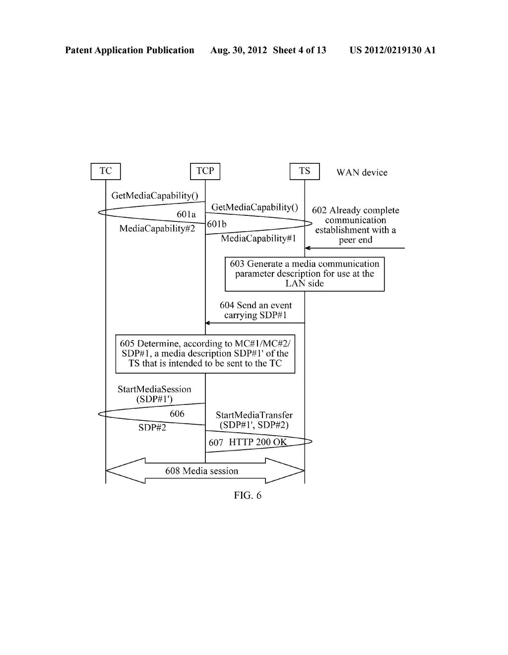 METHOD, DEVICE AND SYSTEM FOR MEDIA SESSION NEGOTIATION - diagram, schematic, and image 05