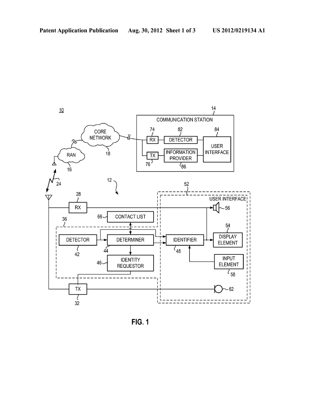 APPARATUS, AND ASSOCIATED METHOD, FOR FACILITATING SCREENING OF A     TERMINATING COMMUNICATION - diagram, schematic, and image 02