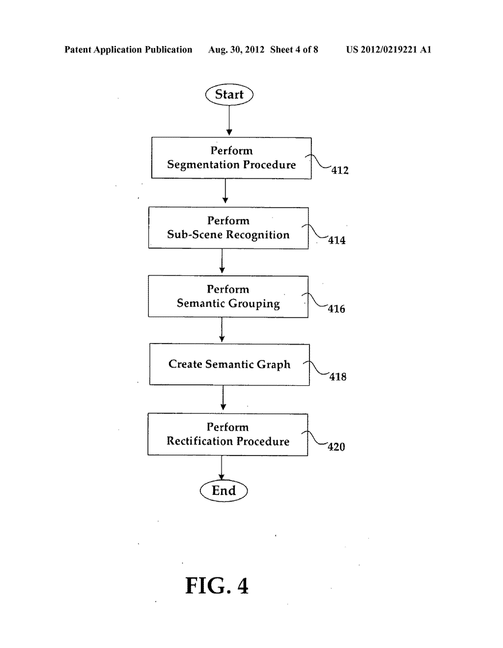 System and method for effectively performing a scene rectification     procedure - diagram, schematic, and image 05