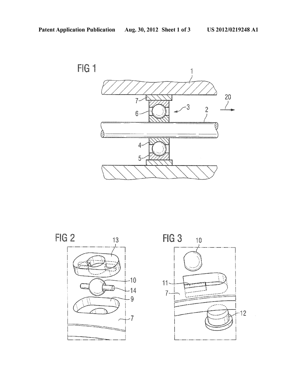 APPARATUS WITH ROLLING BEARING HAVING A SLEEVE - diagram, schematic, and image 02