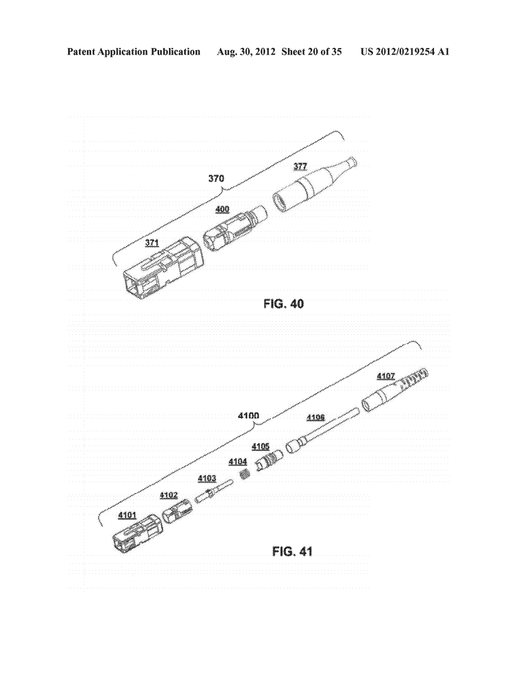 SINGLE-FIBER CONNECTORS FOR OPTICAL FIBER CABLES - diagram, schematic, and image 21