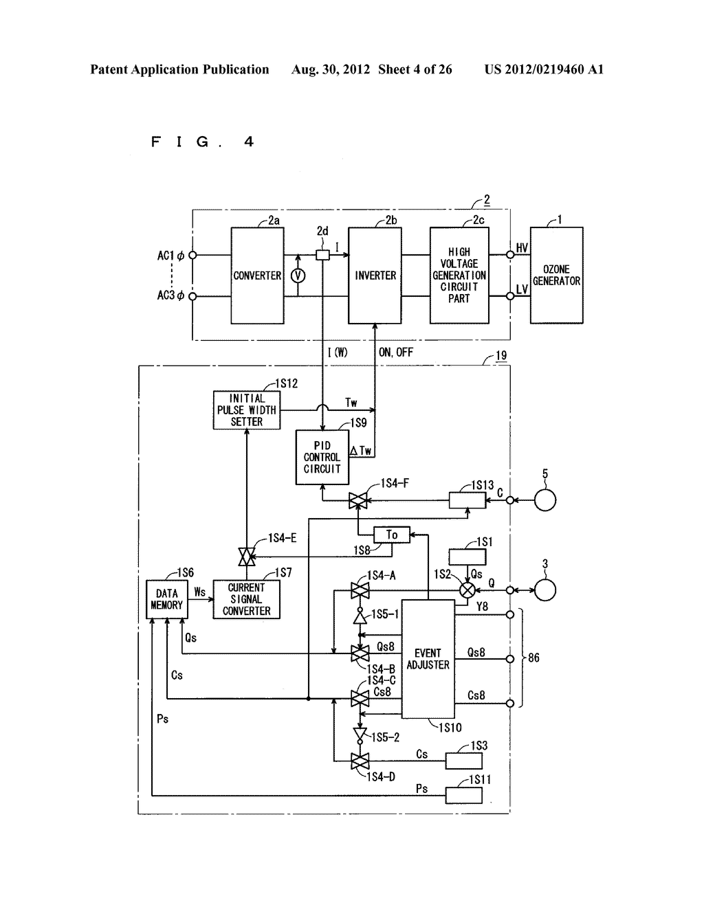 OZONE GAS GENERATION UNIT AND OZONE GAS SUPPLY SYSTEM - diagram, schematic, and image 05