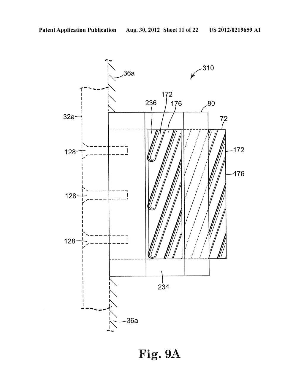 CONCRETE BLOCK MOLD WITH MOVEABLE LINER - diagram, schematic, and image 12