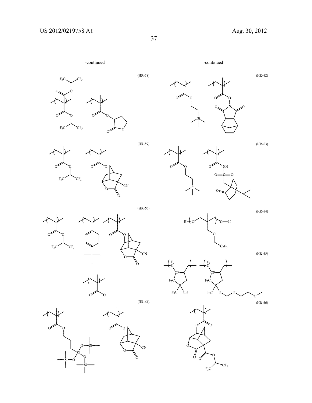 RESIST COMPOSITION, RESIST FILM THEREFROM AND METHOD OF FORMING NEGATIVE     PATTERN USING THE COMPOSITION - diagram, schematic, and image 40