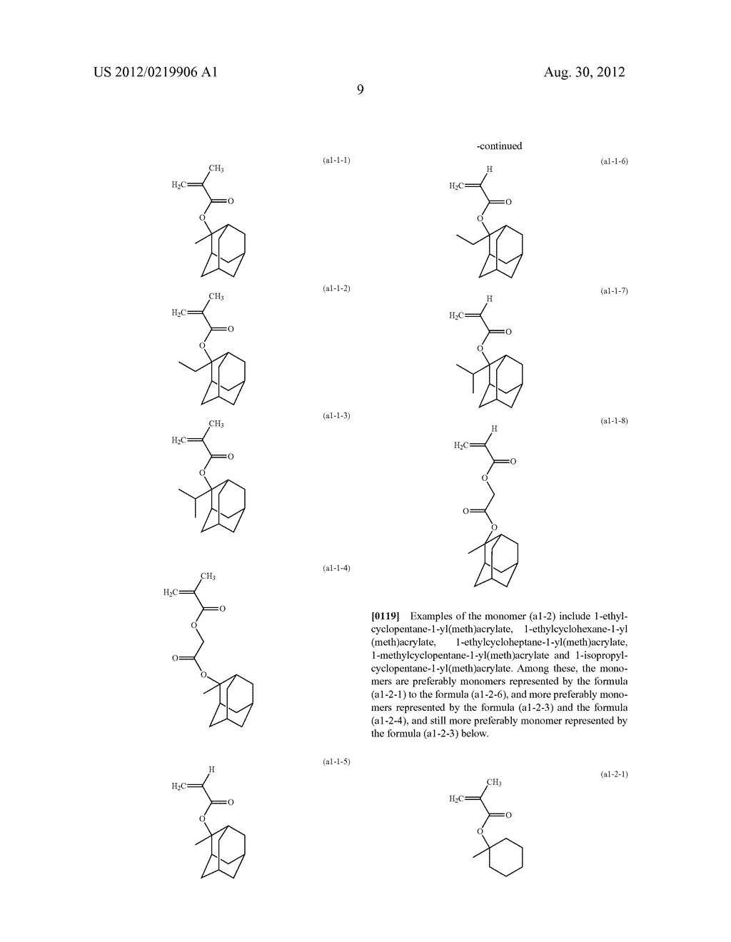 RESIST COMPOSITION AND METHOD FOR PRODUCING RESIST PATTERN - diagram, schematic, and image 10