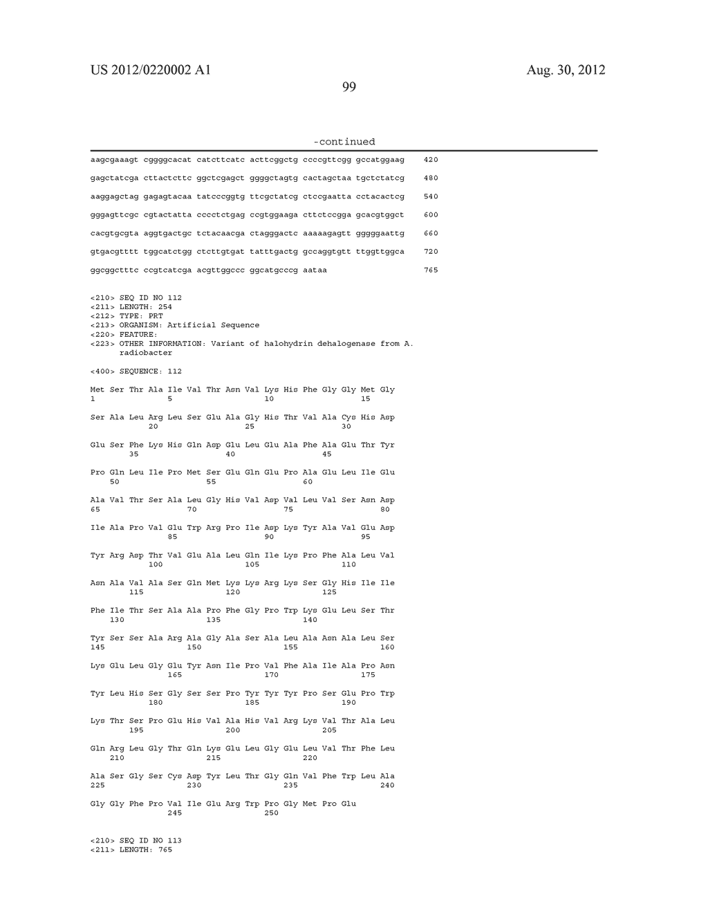 Recombinant Halohydrin Dehalogenase Polypeptides - diagram, schematic, and image 100