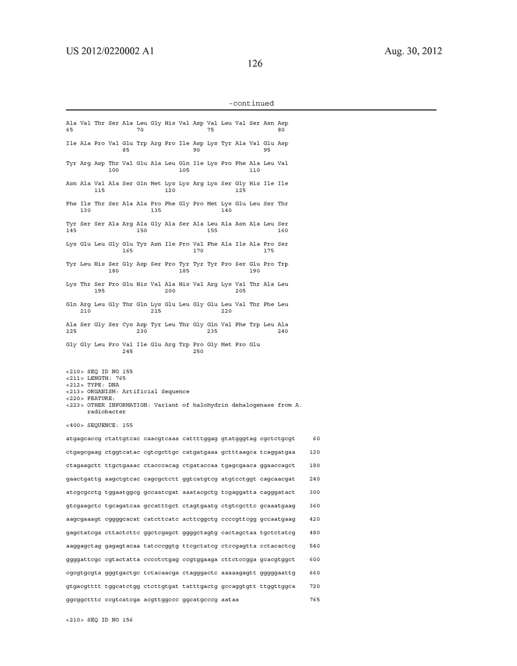 Recombinant Halohydrin Dehalogenase Polypeptides - diagram, schematic, and image 127