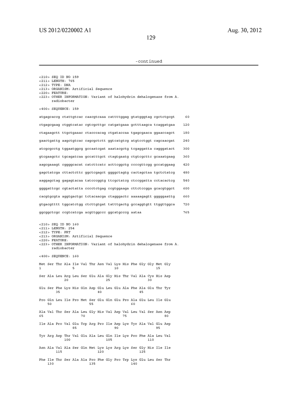 Recombinant Halohydrin Dehalogenase Polypeptides - diagram, schematic, and image 130