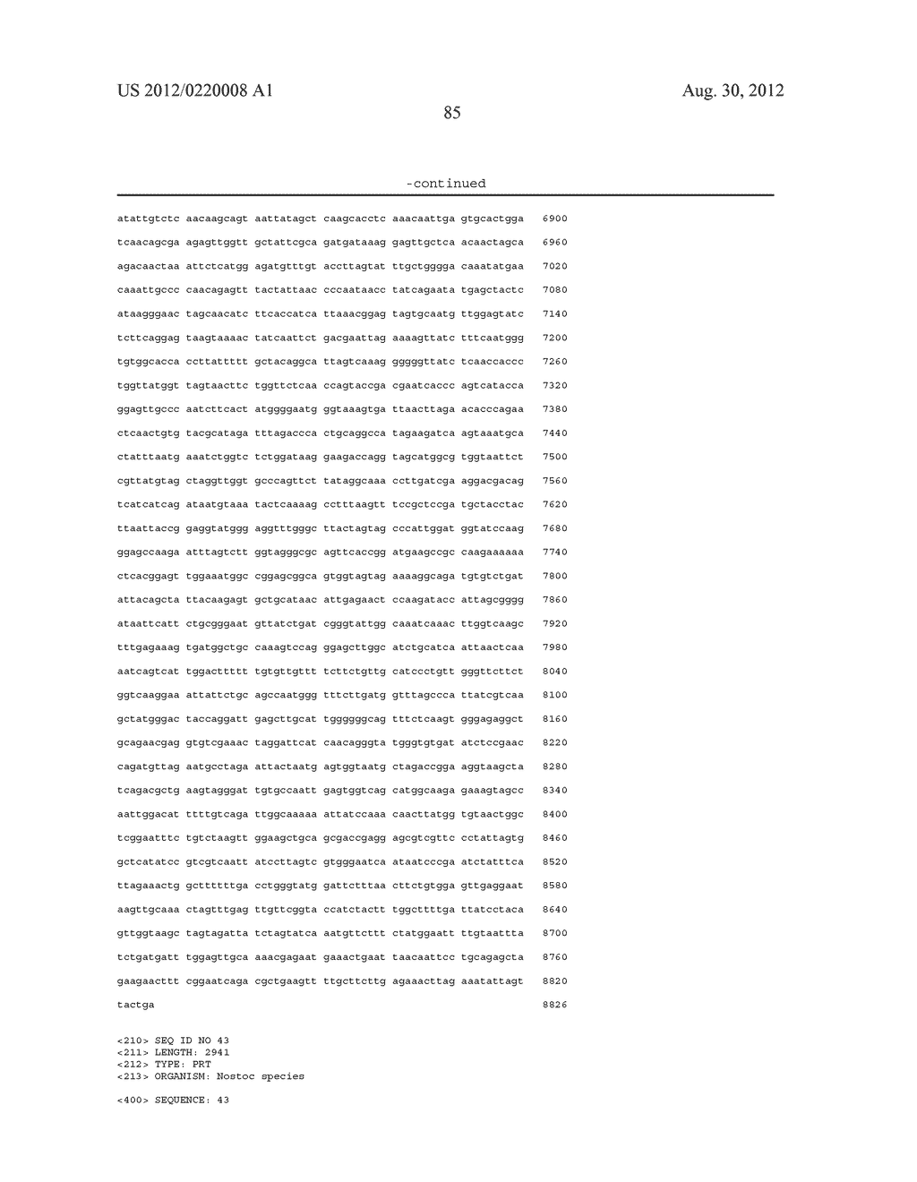 NUCLEIC ACIDS AND POLYPEPTIDES INVOLVED IN THE PRODUCTION OF CRYPTOPHYCIN - diagram, schematic, and image 133