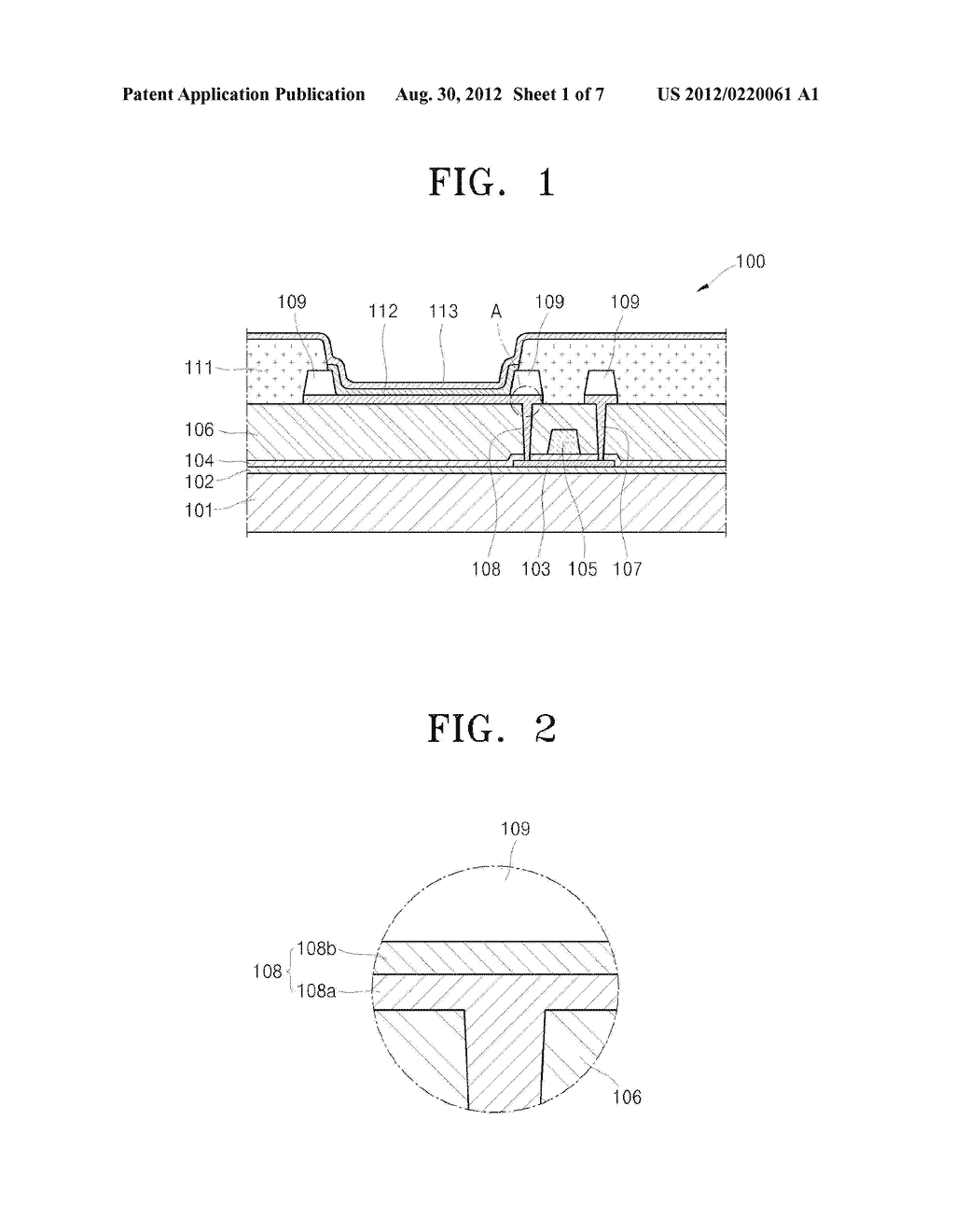 ORGANIC LIGHT EMITTING DISPLAY APPARATUS AND METHOD OF MANUFACTURING     ORGANIC LIGHT EMITTING DISPLAY APPARATUS - diagram, schematic, and image 02