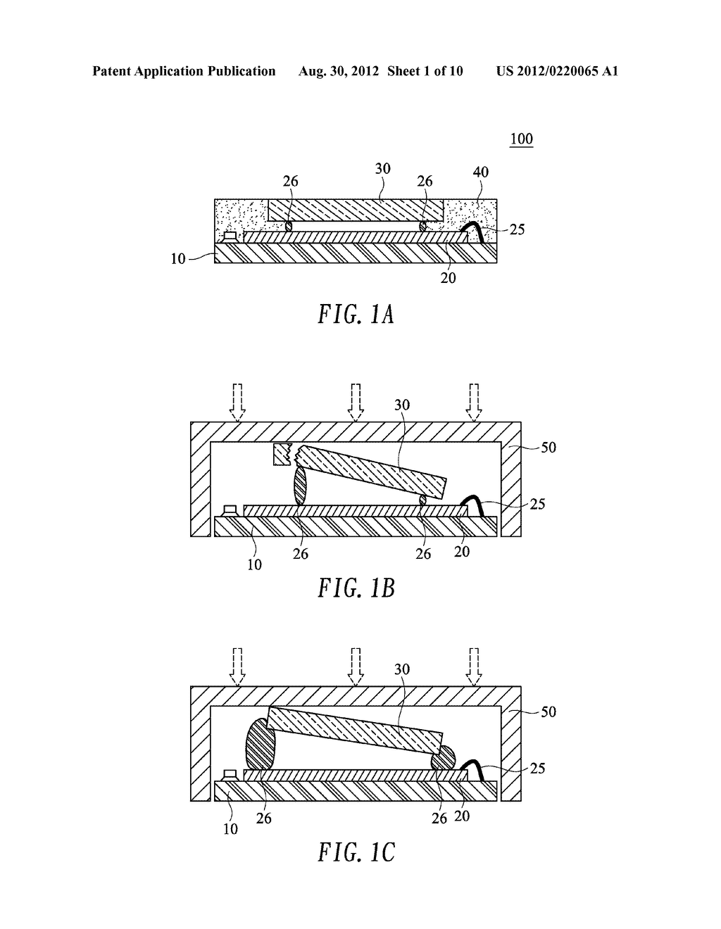 METHOD FOR REDUCING TILT OF TRANSPARENT WINDOW DURING MANUFACTURING OF     IMAGE SENSOR - diagram, schematic, and image 02