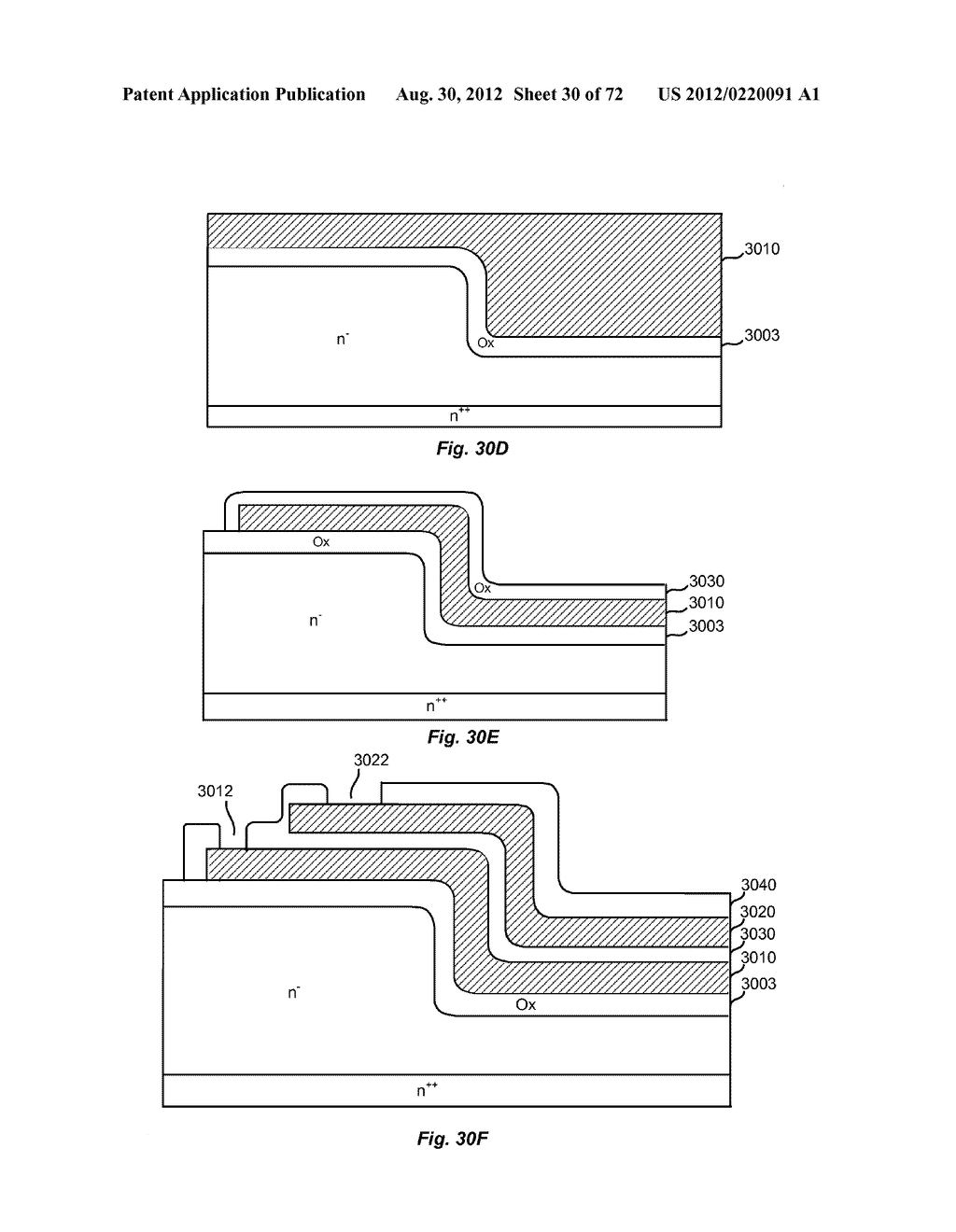 METHODS OF MAKING POWER SEMICONDUCTOR DEVICES WITH THICK BOTTOM OXIDE     LAYER - diagram, schematic, and image 31