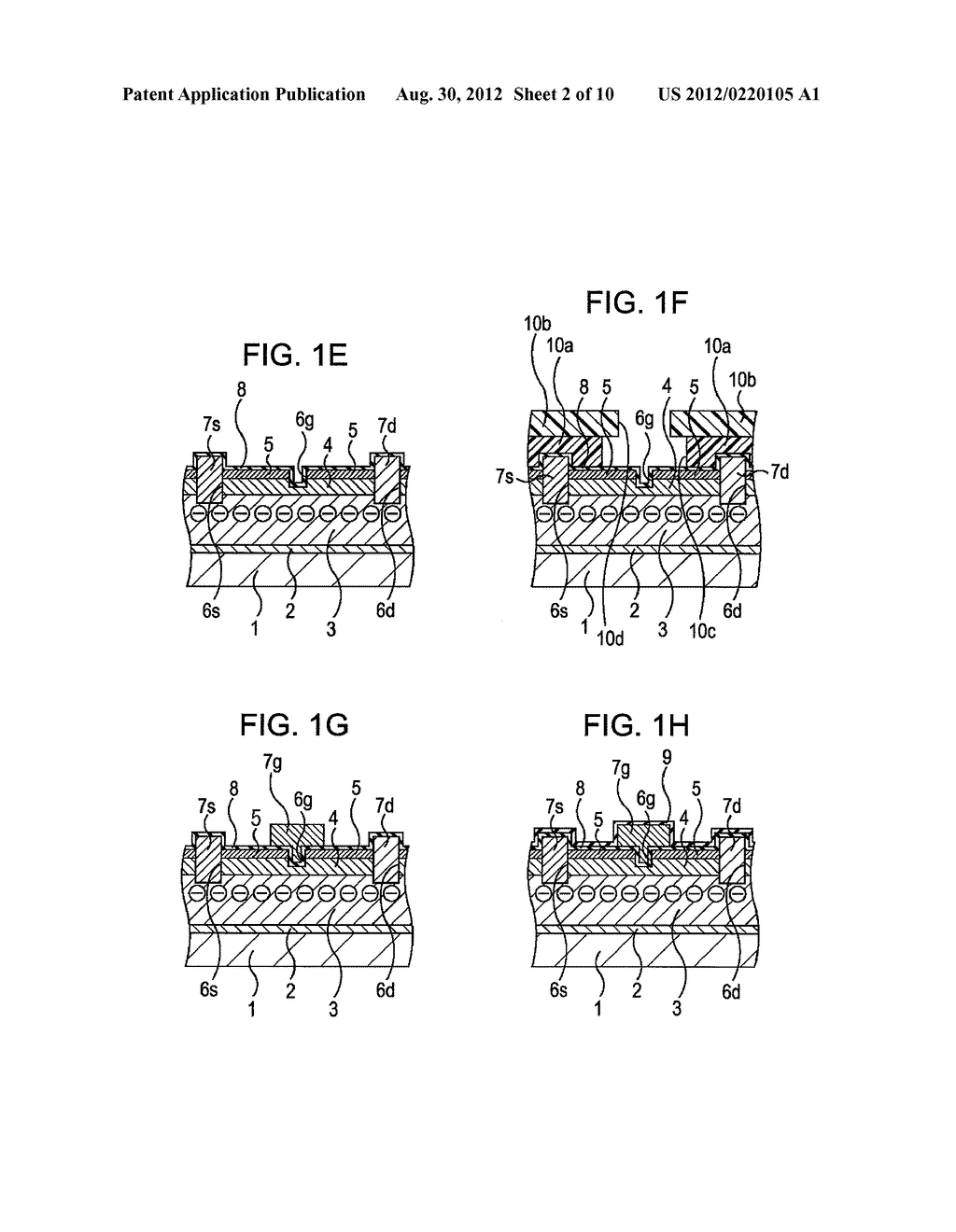 METHOD OF MANUFACTURING SEMICONDUCTOR DEVICE AND METHOD OF CLEANING     SEMICONDUCTOR SUBSTRATE - diagram, schematic, and image 03