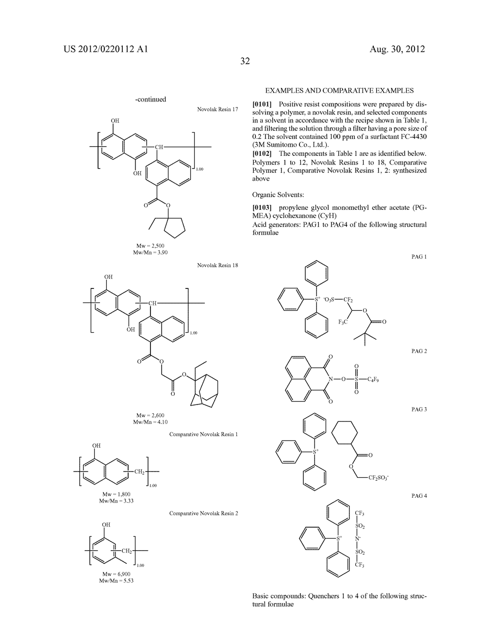 POSITIVE RESIST COMPOSITION AND PATTERNING PROCESS - diagram, schematic, and image 33