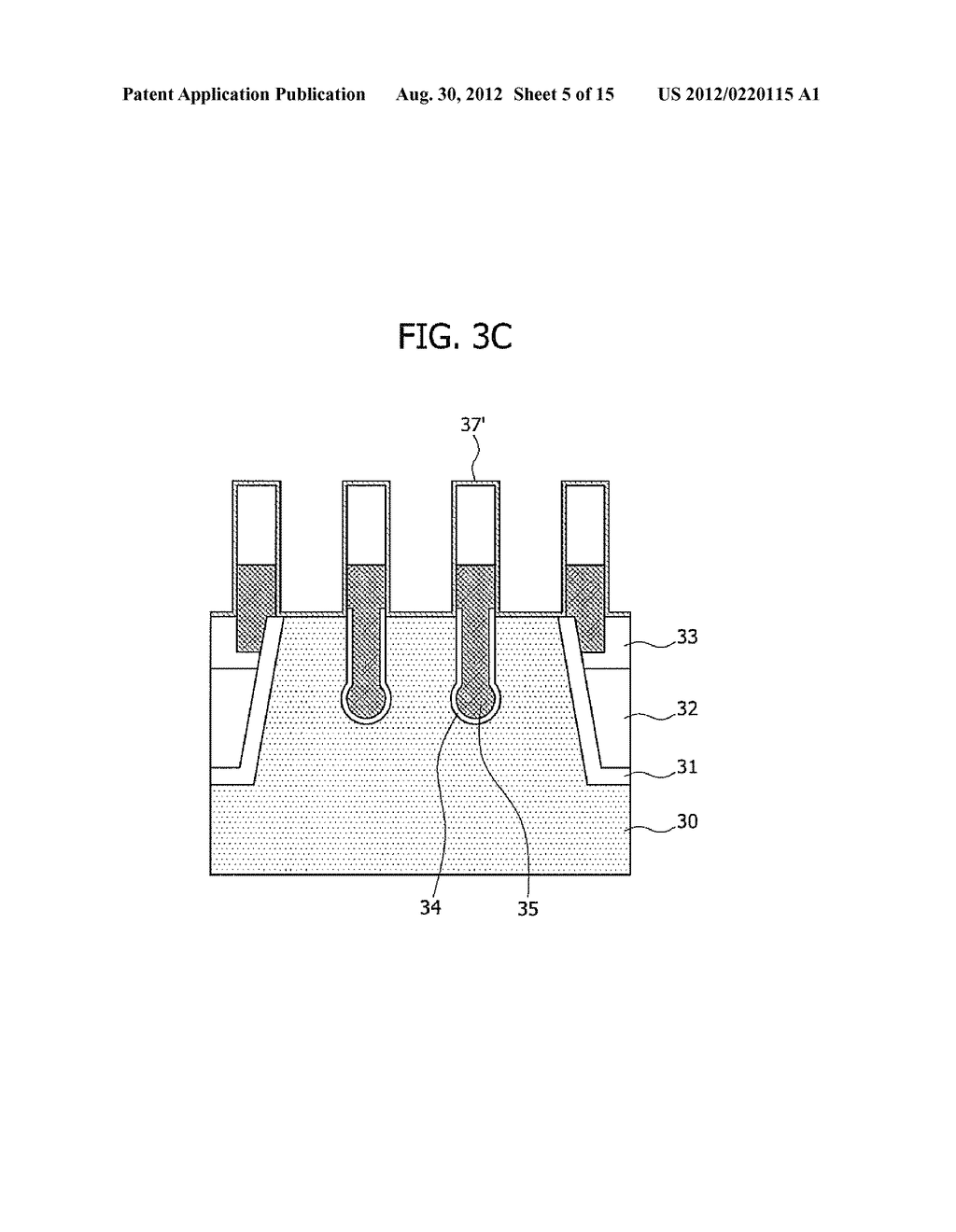 METHOD FOR FABRICATING SEMICONDUCTOR DEVICE - diagram, schematic, and image 06