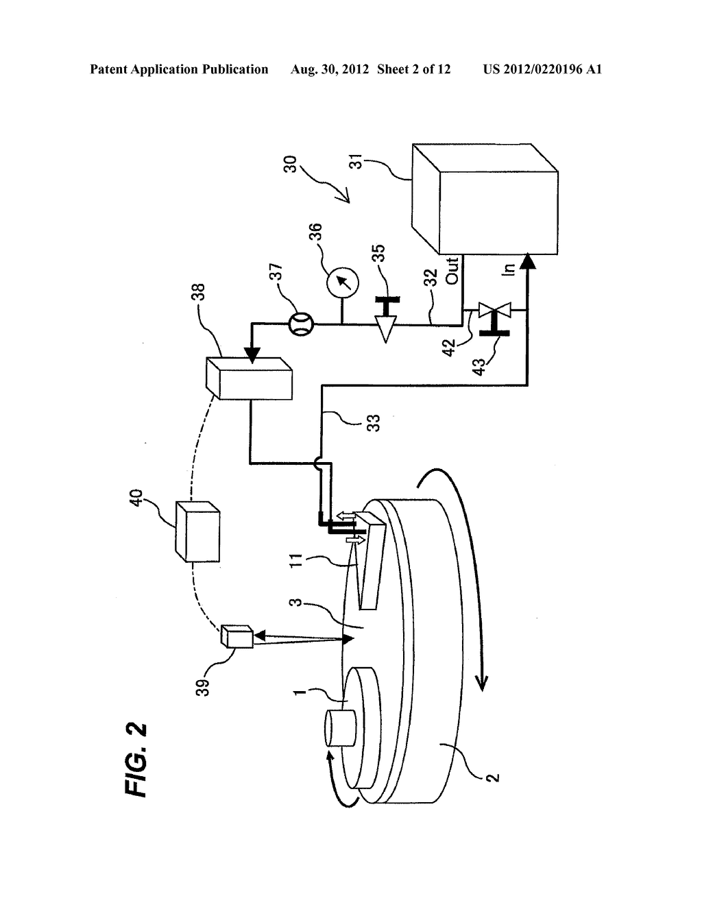 POLISHING APPARATUS HAVING TEMPERATURE REGULATOR FOR POLISHING PAD - diagram, schematic, and image 03