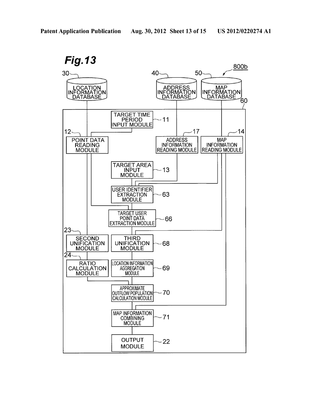 POSITION INFORMATION ANALYSIS DEVICE AND POSITION INFORMATION ANALYSIS     METHOD - diagram, schematic, and image 14