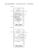 MOBILE TERMINAL AND METHOD OF TRANSFERRING OR RECEIVING DATA USING THE     SAME diagram and image