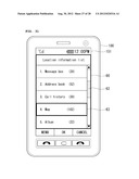 MOBILE TERMINAL AND METHOD OF TRANSFERRING OR RECEIVING DATA USING THE     SAME diagram and image