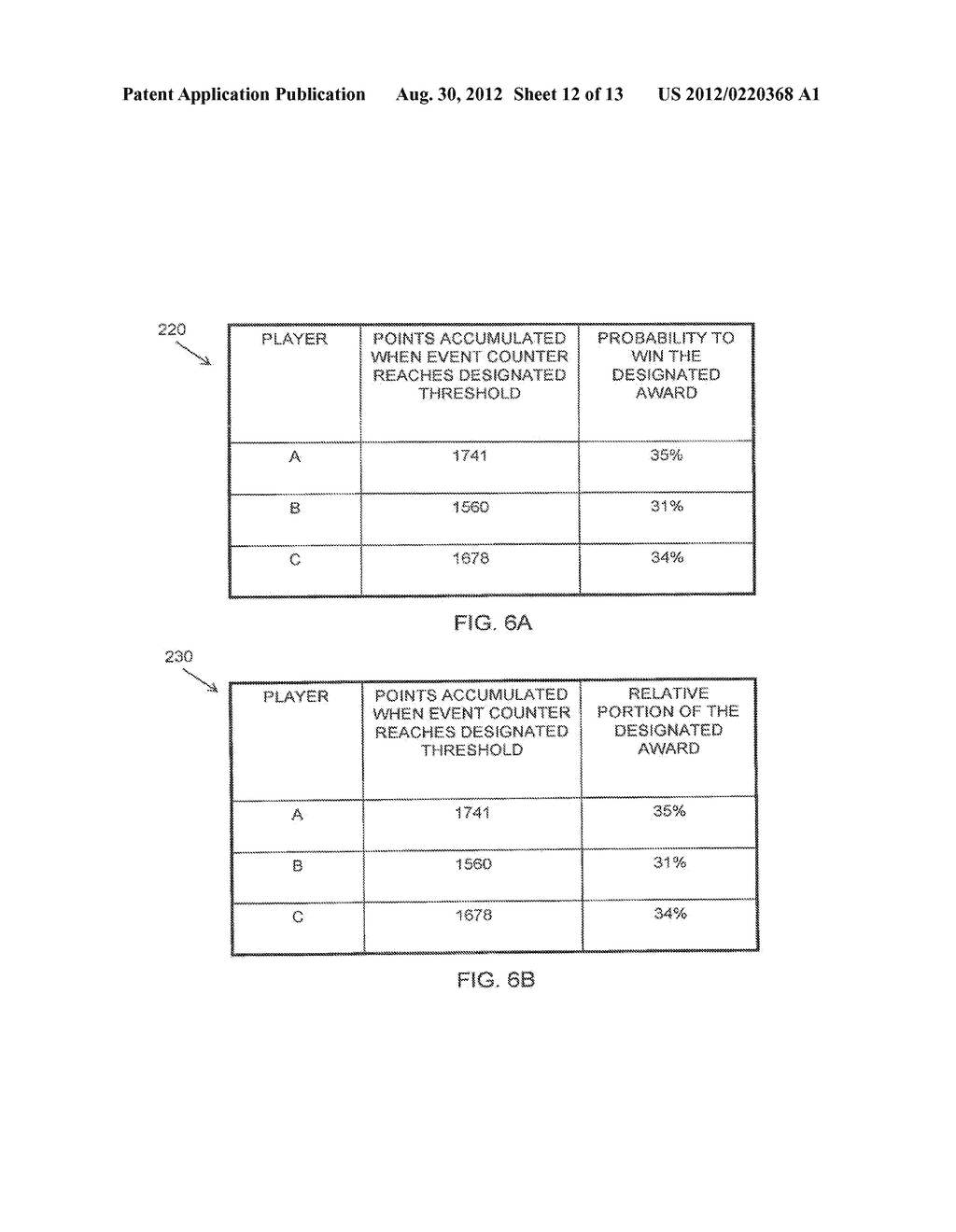 GAMING SYSTEM AND METHOD PROVIDING AN AWARD FOR DESIGNATED LOSING     CONDITIONS - diagram, schematic, and image 13